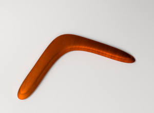 boomerang, wooden, life, metaphor, like, things come back, return to you